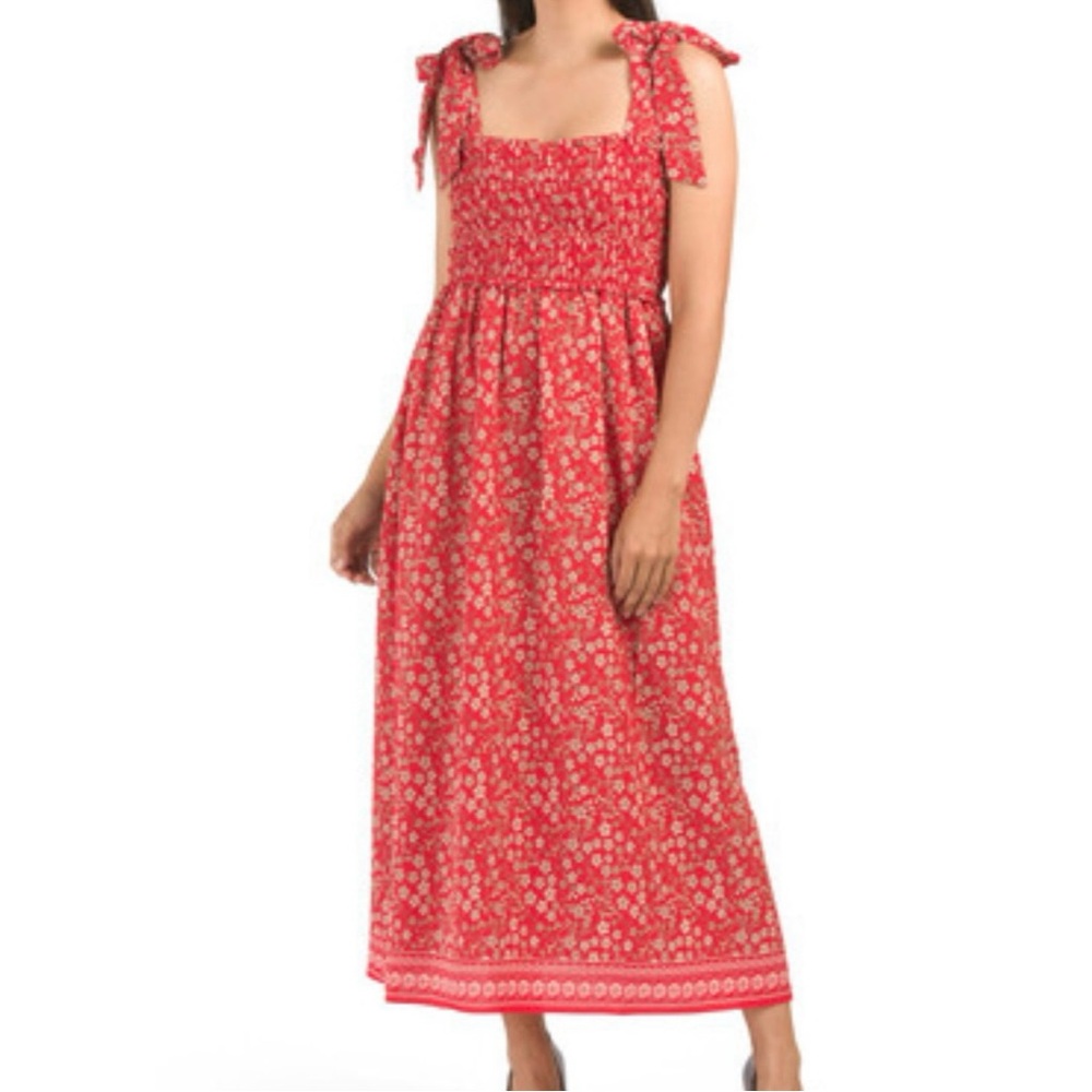 Like New Max Studio Smocked Dress